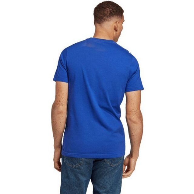 Adidas Heren essentials 3 stripes single jersey t-shirt UTPP4633_blue large