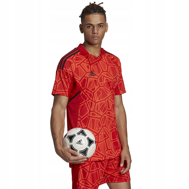 Adidas Heren condivo 22 keepershirt met korte mouwen UTPP4639_red large Adidas Heren condivo 22 keepershirt met korte mouwen UTPP4639_red large