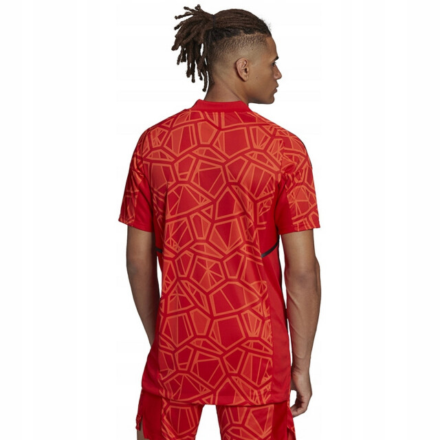 Adidas Heren condivo 22 keepershirt met korte mouwen UTPP4639_red large Adidas Heren condivo 22 keepershirt met korte mouwen UTPP4639_red large