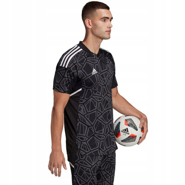 Adidas Heren condivo 22 keepershirt met korte mouwen UTPP4639_black large