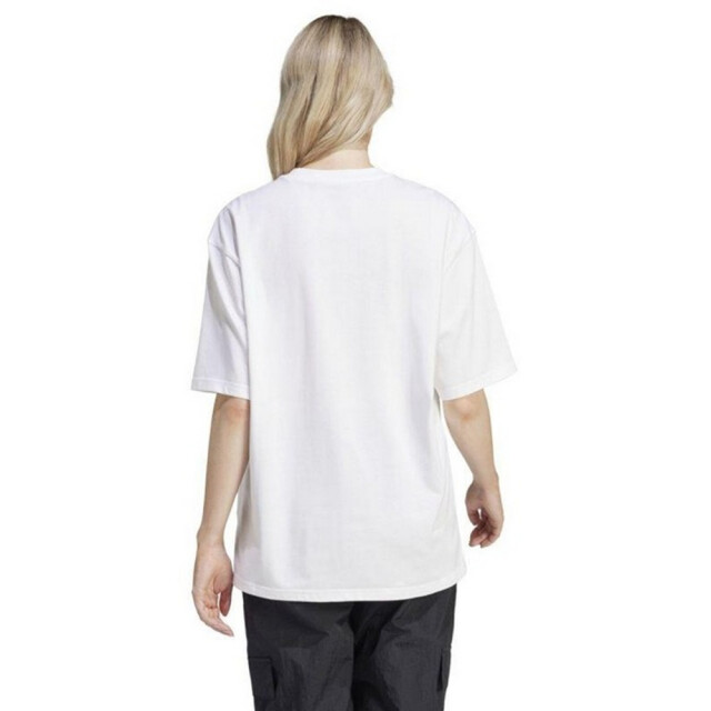 Adidas Dames badge of sport bloemen t-shirt UTPP4587_white large