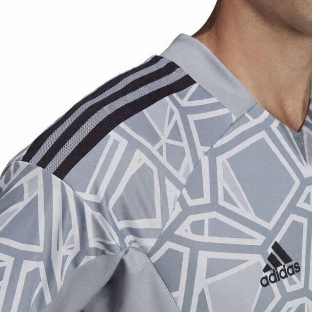 Adidas Heren condivo 22 keepershirt met korte mouwen UTPP4639_grey large