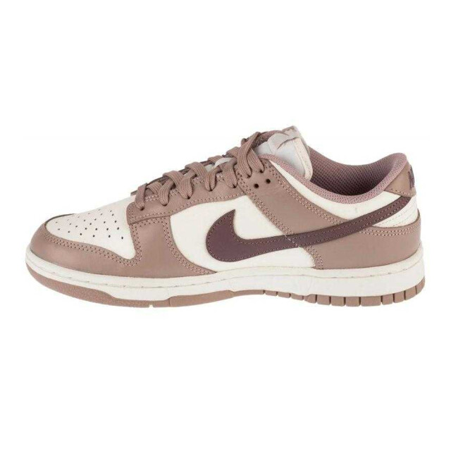 Nike Dames dunk leather low cut trainers UTPP4440_whitepink large
