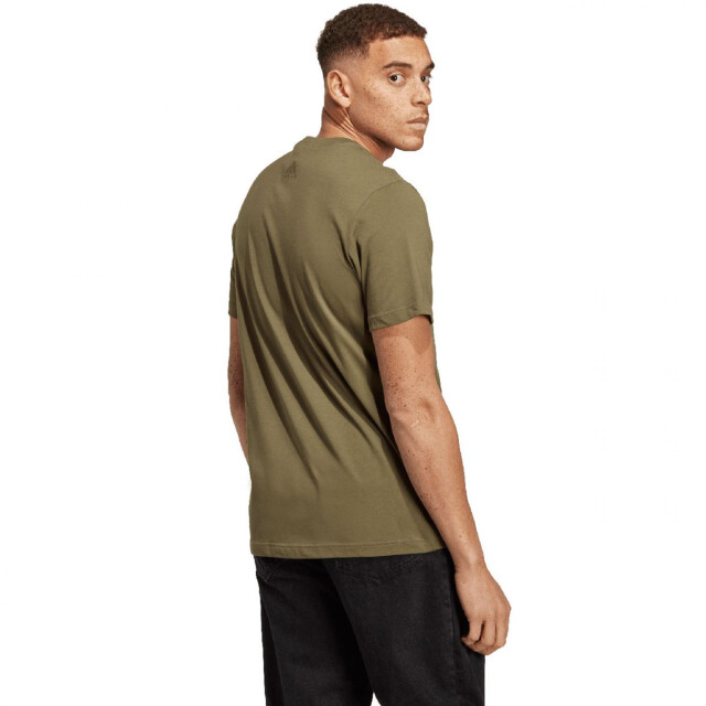 Adidas Heren essentials linear geborduurd logo single jersey t-shirt UTPP4352_brown large Adidas Heren essentials linear geborduurd logo single jersey t-shirt UTPP4352_brown large