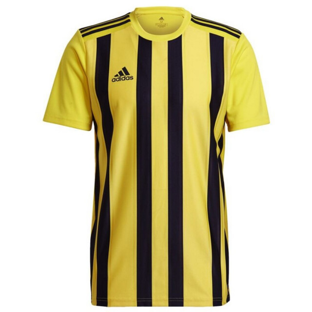 Adidas Heren heren gestreept t-shirt UTPP446_blackyellow large