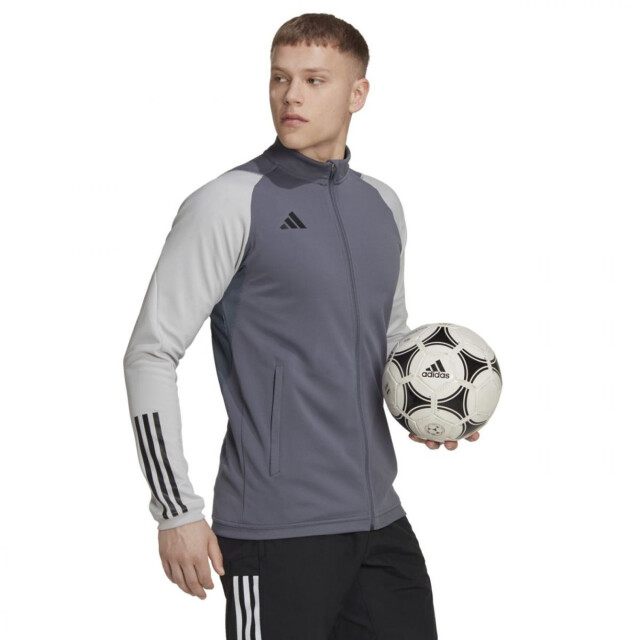 Adidas Heren tiro 23 wedstrijd trainingsjack UTPP4363_greysilver large