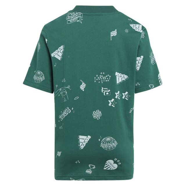 Adidas Kinderen/kinderen bluv q3 t-shirt UTPP4386_green large Adidas Kinderen/kinderen bluv q3 t-shirt UTPP4386_green large