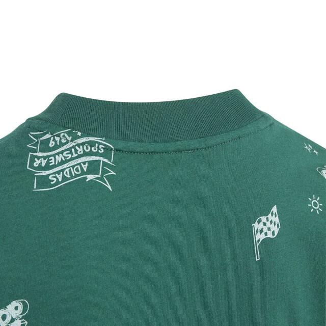 Adidas Kinderen/kinderen bluv q3 t-shirt UTPP4386_green large Adidas Kinderen/kinderen bluv q3 t-shirt UTPP4386_green large