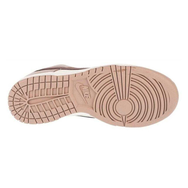 Nike Dames dunk leather low cut trainers UTPP4440_whitepink large