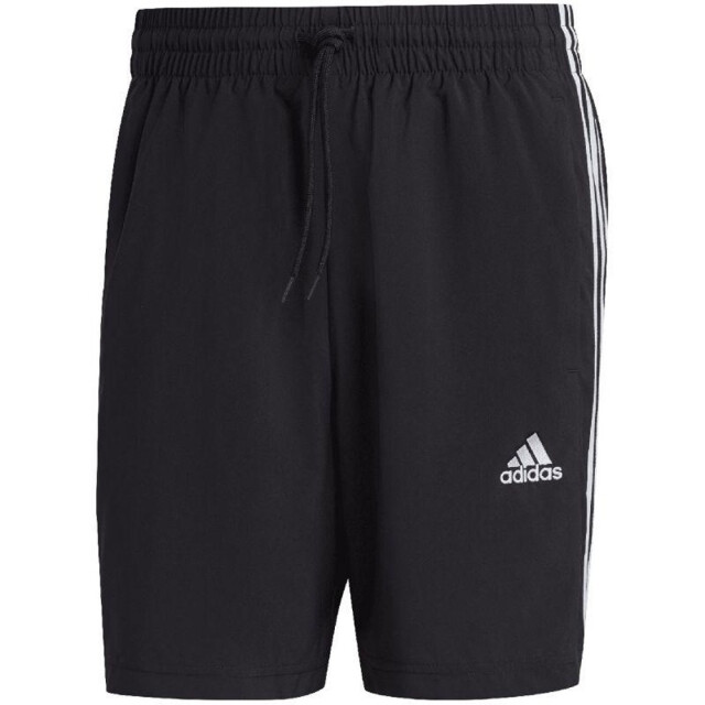 Adidas Heren essentials chelsea aeroready 3 streep shorts UTPP4491_black large