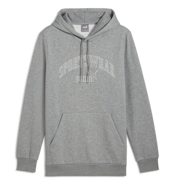 Puma Dames ess+ lab gradient logo hoodie UTPP4202_greysilver large