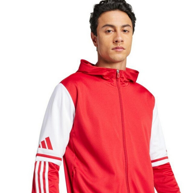 Adidas Heren squadra 25 full zip hoodie UTPP4199_red large