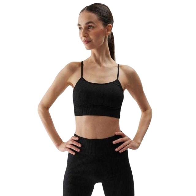 4F Dames effen sportbeha UTPP4165_black large