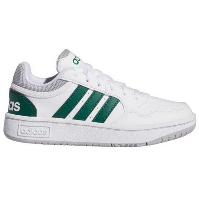 Adidas Kinder/kids hoops 3.0 trainers UTPP4262_whitegreen large