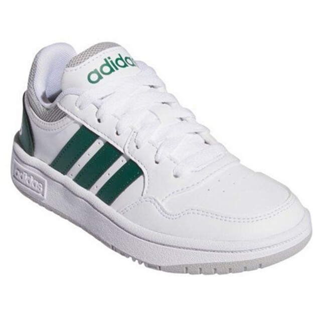 Adidas Kinder/kids hoops 3.0 trainers UTPP4262_whitegreen large