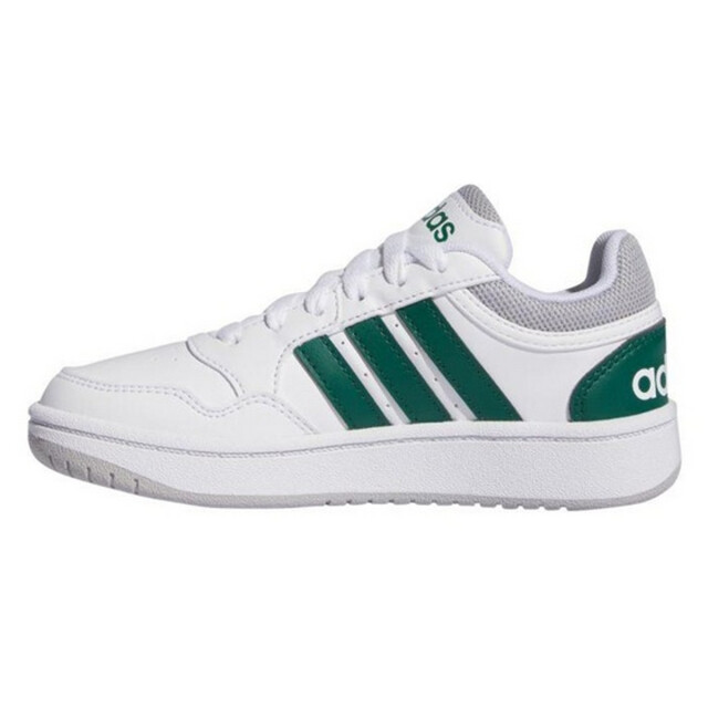 Adidas Kinder/kids hoops 3.0 trainers UTPP4262_whitegreen large
