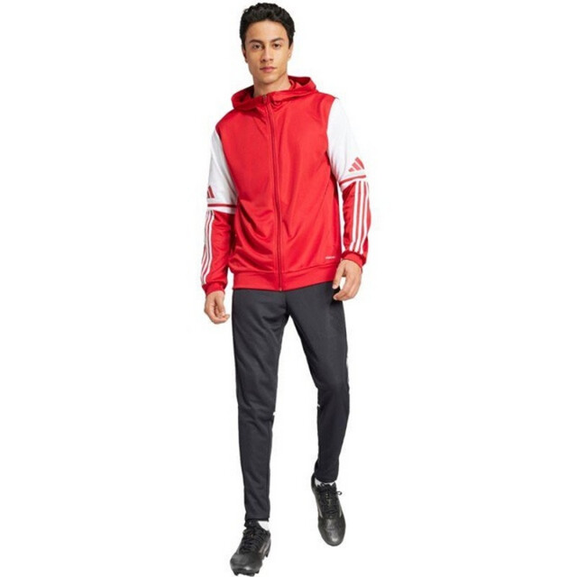 Adidas Heren squadra 25 full zip hoodie UTPP4199_red large