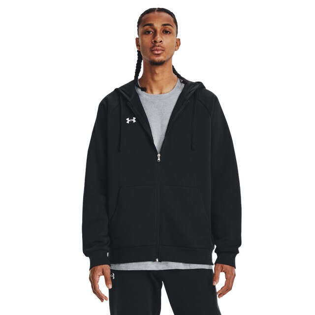 Under Armour Heren sportstyle rival fleece full zip hoodie UTPP4174_black large