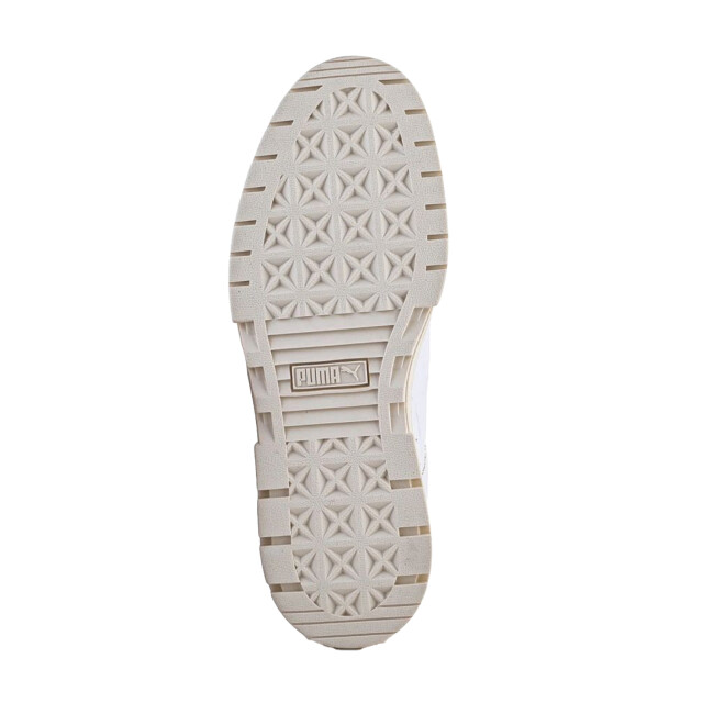 Puma Dames mayze infuse leren trainers UTPP4114_white large