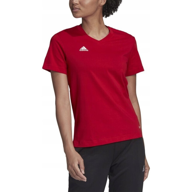 Adidas Dames entrada 22 t-shirt UTPP396_red large