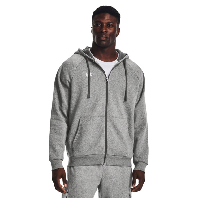 Under Armour Heren sportstyle rival fleece full zip hoodie UTPP4174_grey large
