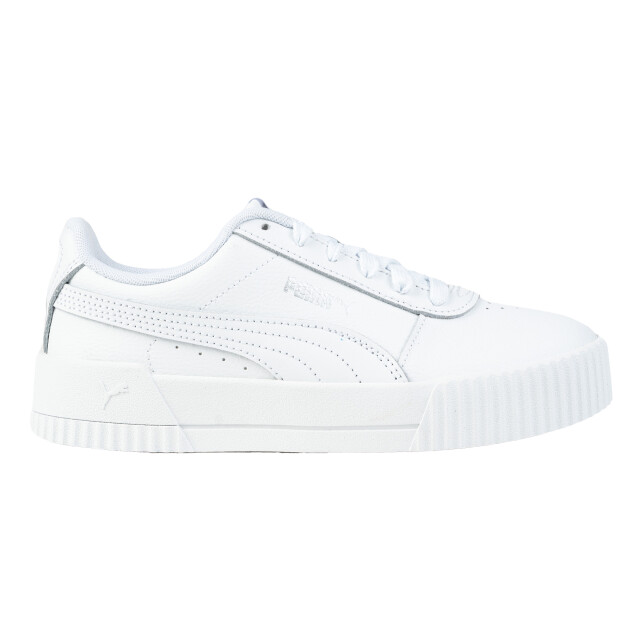 Puma Dames carina leren trainers UTPP4128_white large