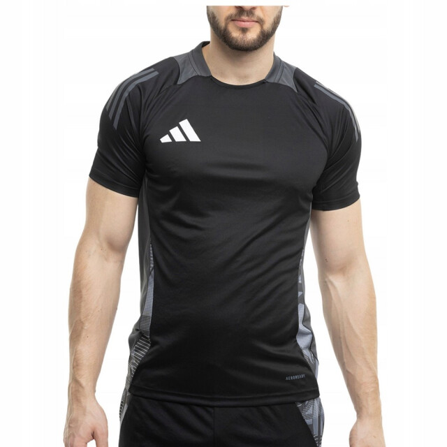 Adidas Heren tiro 24 wedstrijd-t-shirt UTPP3885_black large