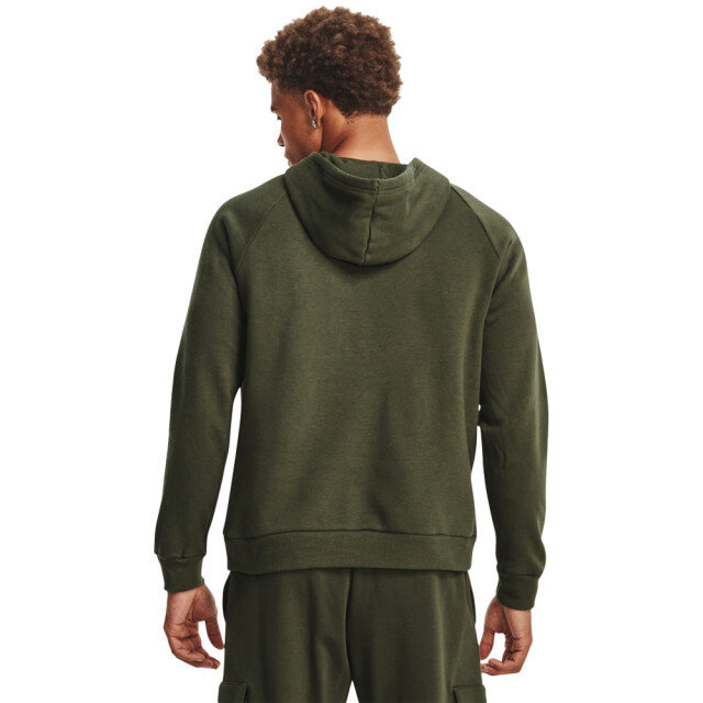 Under Armour Heren logo fleece hoodie UTPP3672_green large