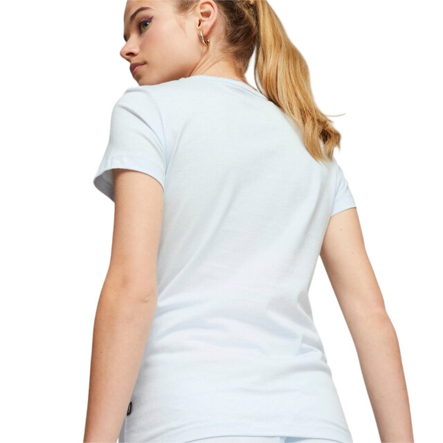 Puma Dames essential logo t-shirt UTPP3673_lightblue large