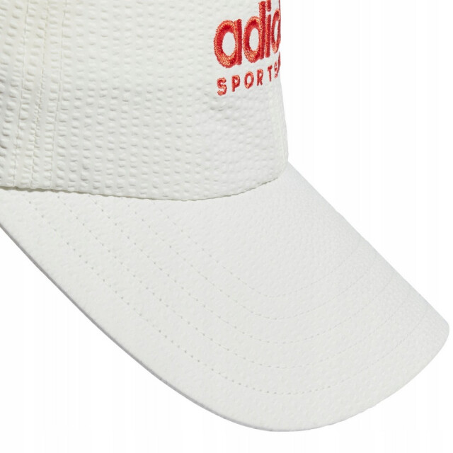 Adidas 3 strepen seersucker baseballpet UTPP3903_white large Adidas 3 strepen seersucker baseballpet UTPP3903_white large
