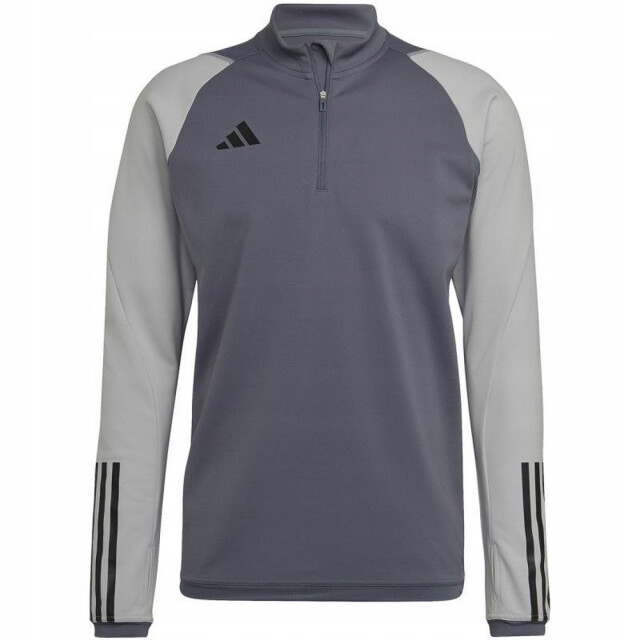 Adidas Heren tiro 23 competition quarter zip training sweatshirt UTPP3670_greysilver large Adidas Heren tiro 23 competition quarter zip training sweatshirt UTPP3670_greysilver large