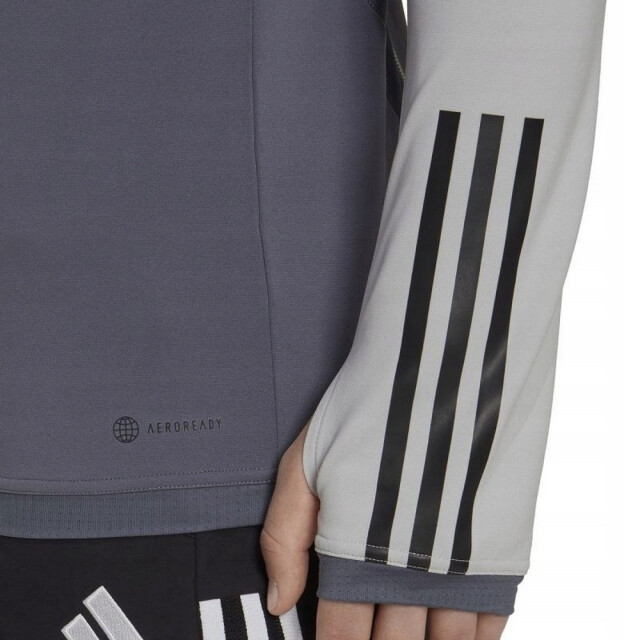Adidas Heren tiro 23 competition quarter zip training sweatshirt UTPP3670_greysilver large Adidas Heren tiro 23 competition quarter zip training sweatshirt UTPP3670_greysilver large
