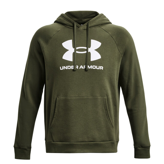 Under Armour Heren logo fleece hoodie UTPP3672_green large