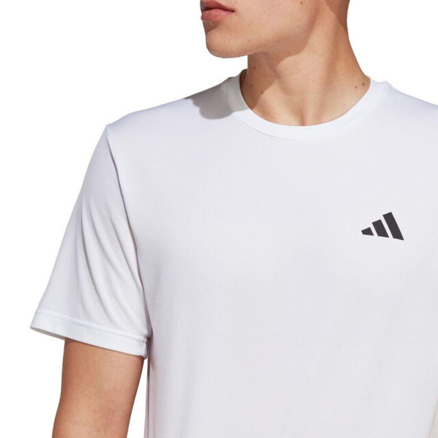 Adidas Heren essentials training t-shirt UTPP3707_white large