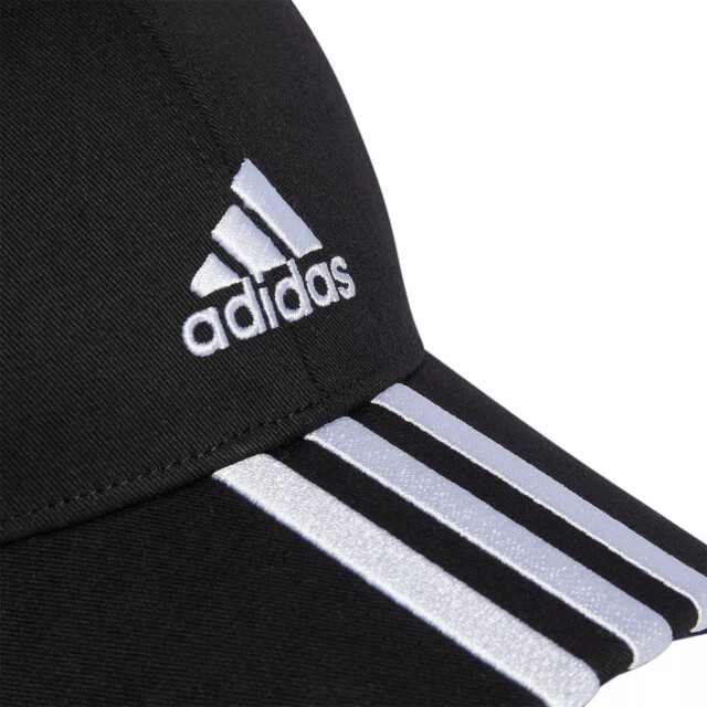 Adidas Gestreepte keperstof baseball cap UTPP371_black large Adidas Gestreepte keperstof baseball cap UTPP371_black large