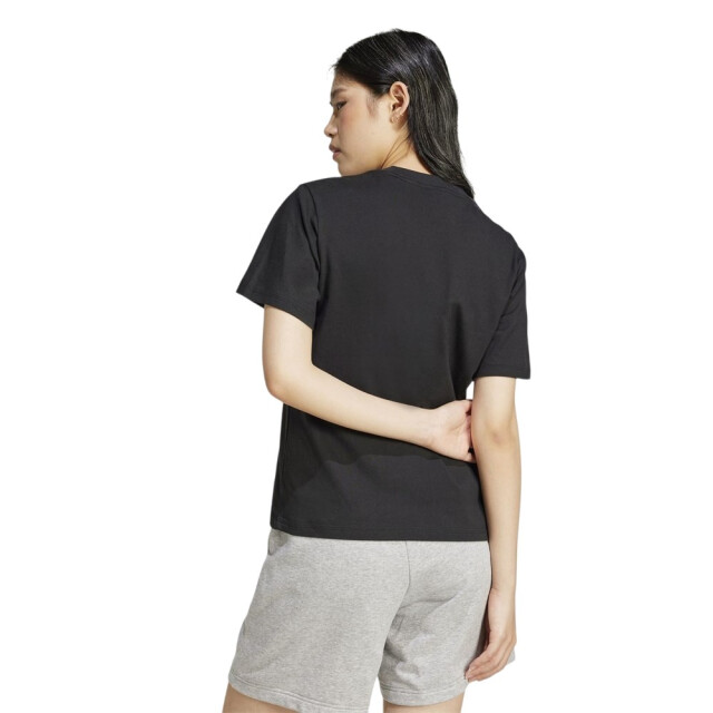 Adidas Dames klein logo katoenen t-shirt UTPP3432_black large