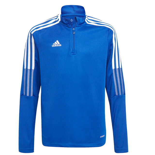 Adidas Trainingsshirt tiro 21 quarter zip voor kinderen/kinderen UTPP3516_blue large Adidas Trainingsshirt tiro 21 quarter zip voor kinderen/kinderen UTPP3516_blue large