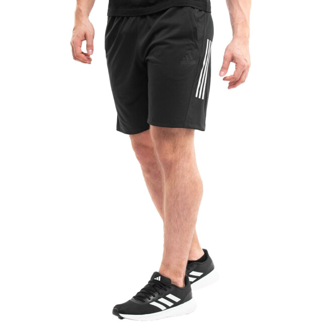 Adidas Heren aeroready 3 streep shorts UTPP3806_black large