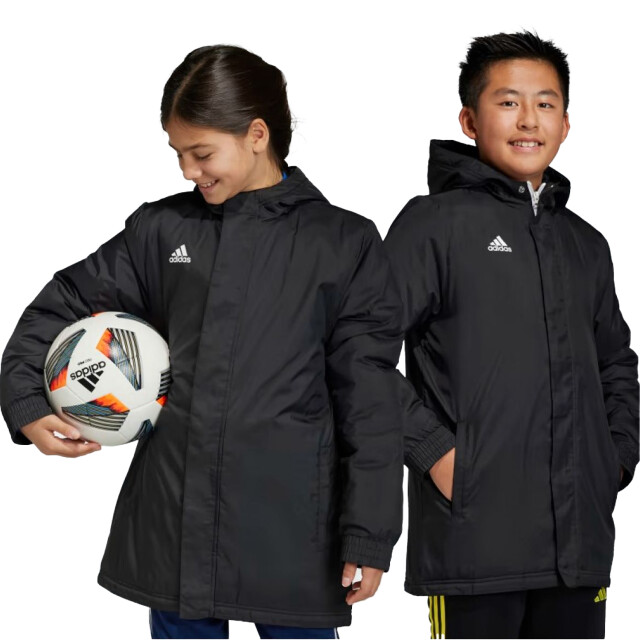 Adidas Kinderen/kids entrada 22 stadionjasje UTPP3323_black large Adidas Kinderen/kids entrada 22 stadionjasje UTPP3323_black large