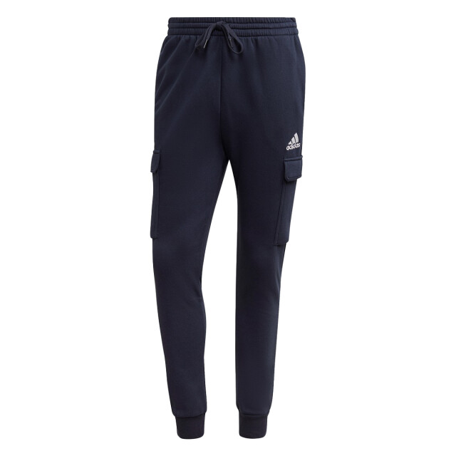 Adidas Heren essentials fleece tapered leg regular joggingbroek UTPP3259_navyblue large