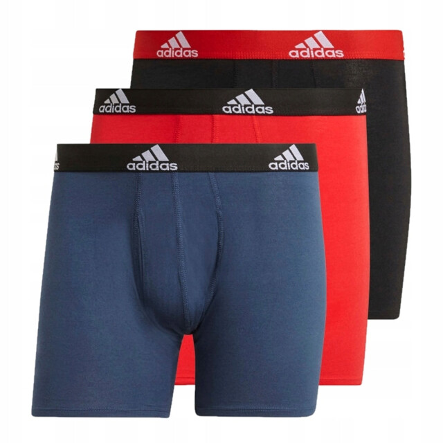Adidas Boxershorts met herenlogo (3-pack) UTPP357_multicoloured large