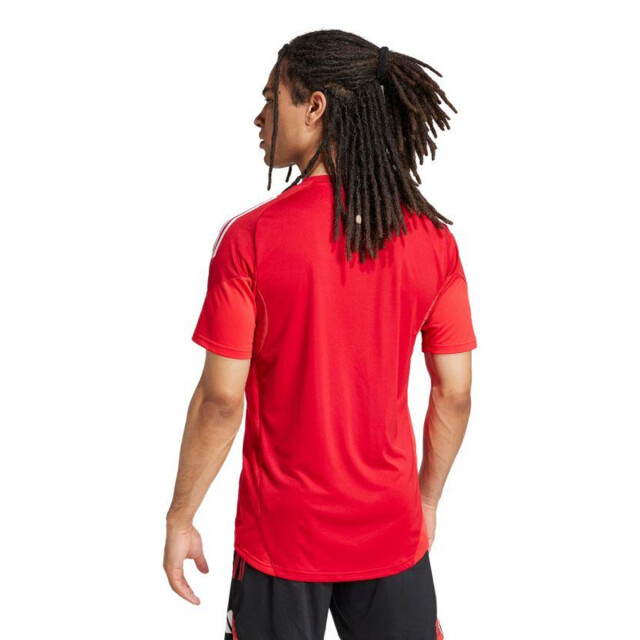 Adidas Heren tiro 25 wedstrijd-trainings-t-shirt UTPP3273_red large