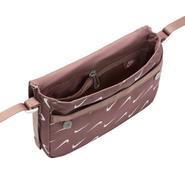 Nike Sportswear futura 365 crossbody tas UTPP3463_brown large