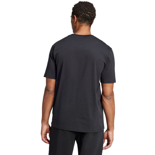 Adidas Heren toekomstige iconen 3 strepen t-shirt UTPP3302_black large