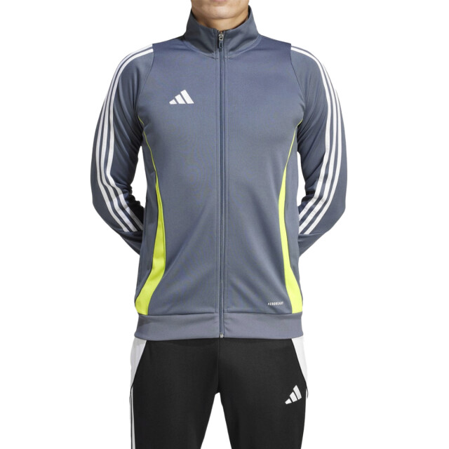 Adidas Heren tiro 24 trainingsjas UTPP2958_greysilver large Adidas Heren tiro 24 trainingsjas UTPP2958_greysilver large