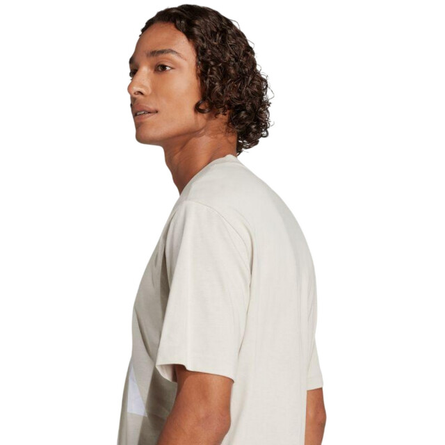 Adidas Heren essentials groot logo t-shirt UTPP3168_beige large