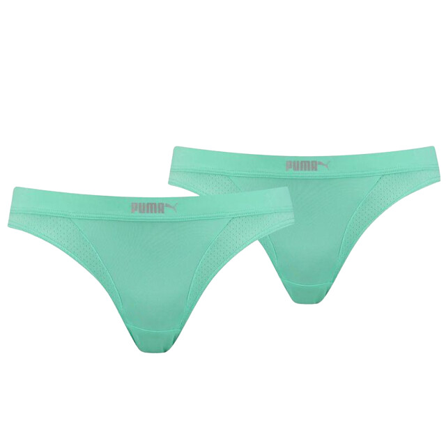 Puma Dames micro mesh knickers (set van 2) UTPP3098_mint large