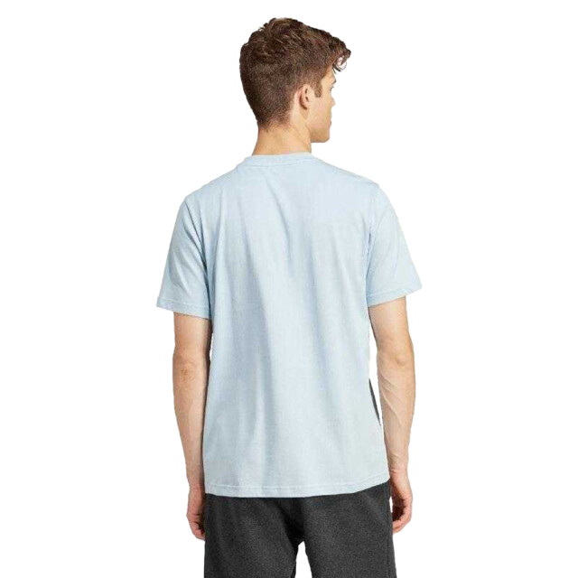 Adidas Heren lineair grafisch geïllustreerd t-shirt UTPP2974_blue large
