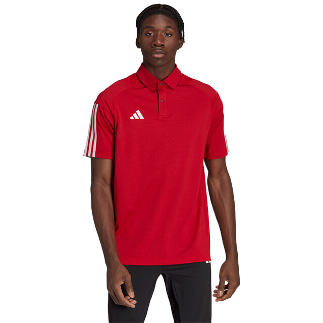 Adidas Heren tiro 23 wedstrijdpoloshirt UTPP2757_red large