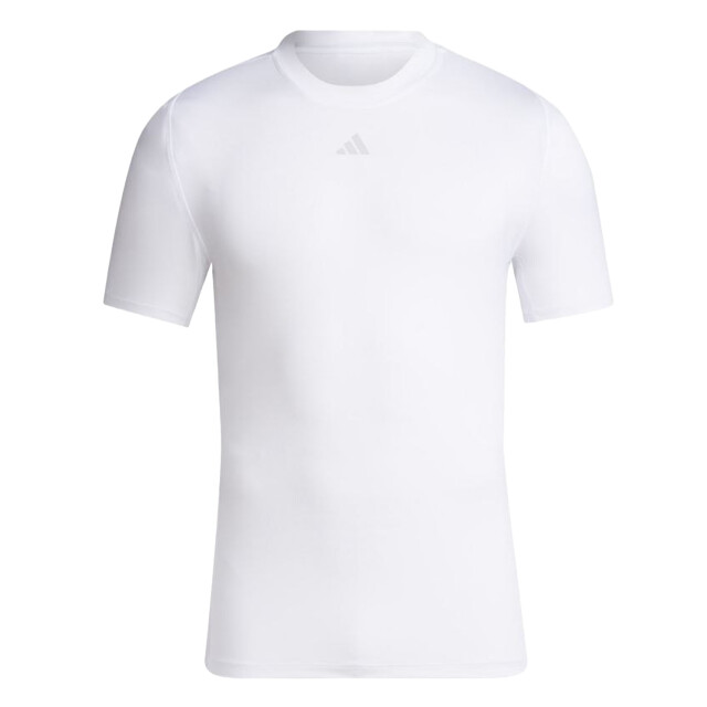 Adidas Heren compressie tech-fit trainings-t-shirt UTPP2963_white large
